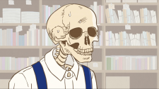Книжник-скелет Хонда, Gaikotsu Shotenin Honda-san