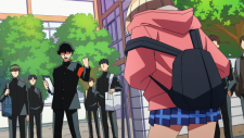 Бесполезный дежурный и школьница со слишком короткой юбкой, Ponkotsu Fuuki Iin to Skirt-take ga Futekisetsu na JK no Hanashi